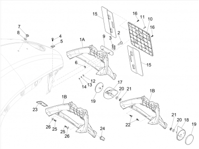 Καπάκια πίσω - Λασπωτήρας